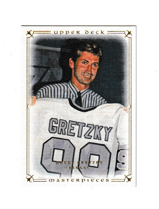 2008-09 UD Masterpieces #20 Wayne Gretzky