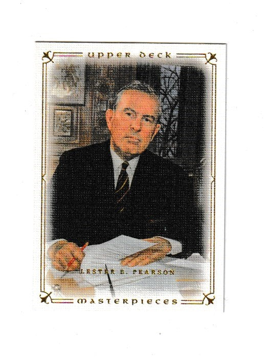 2008-09 UD Masterpieces #2 Lester B. Pearson