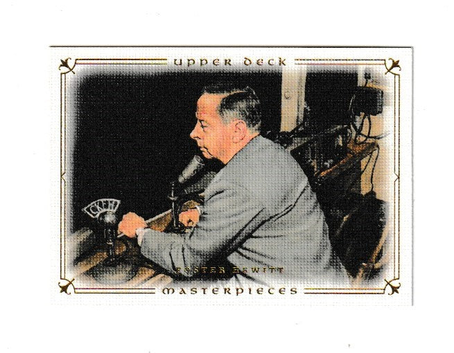 2008-09 UD Masterpieces #37 Foster Hewitt