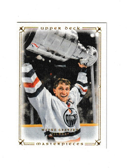 2008-09 UD Masterpieces #38 Wayne Gretzky