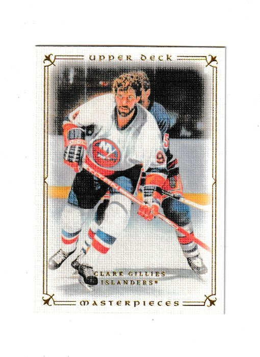 2008-09 UD Masterpieces #43 Clark Gillies