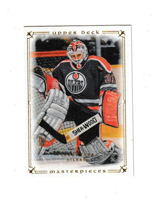 2008-09 UD Masterpieces #47 Grant Fuhr