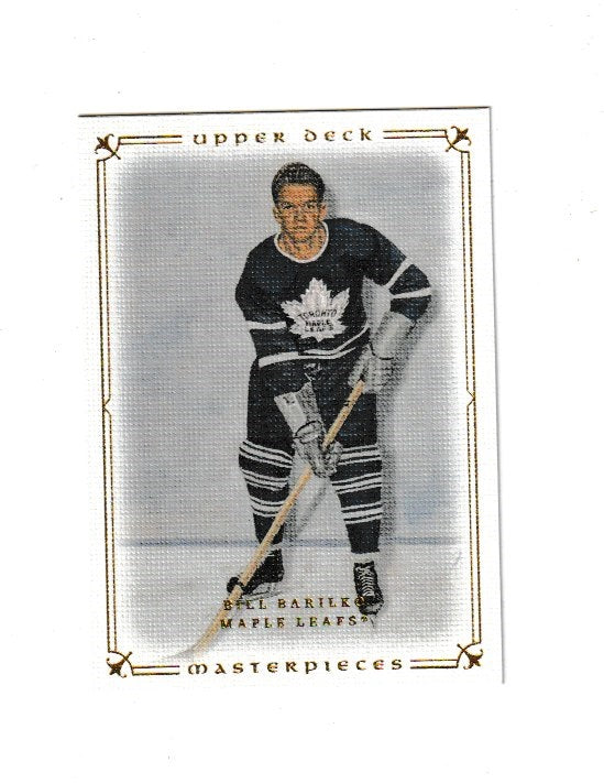 2008-09 UD Masterpieces #4 Bill Barilko