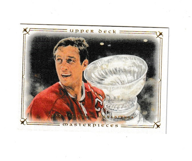 2008-09 UD Masterpieces #55 Jean Beliveau