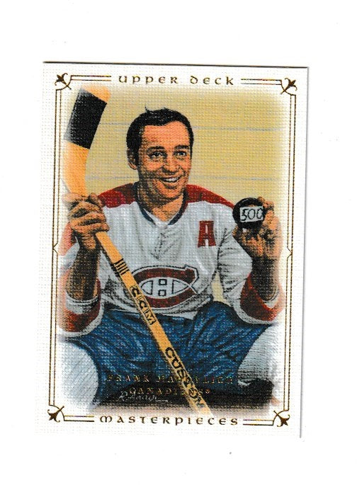 2008-09 UD Masterpieces #57 Frank Mohovlich