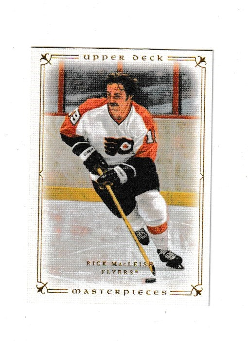 2008-09 UD Masterpieces #64 Rick MacLeish