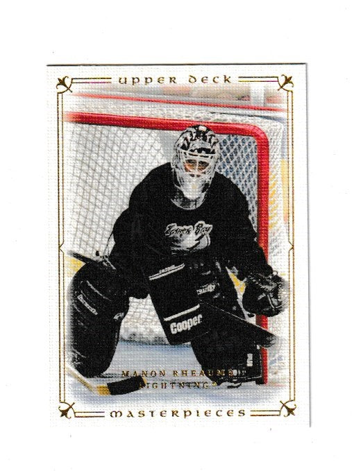 2008-09 UD Masterpieces #65 Manon Rheaume