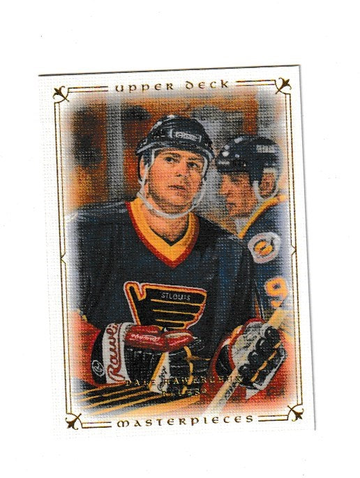 2008-09 UD Masterpieces #68 Dale Hawerchuk