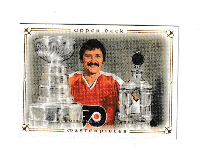 2008-09 UD Masterpieces #75 Bernie Parent