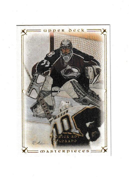 2008-09 UD Masterpieces #7 Patrick Roy