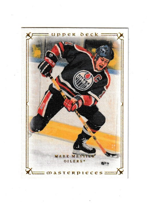 2008-09 UD Masterpieces #84 Mark Messier