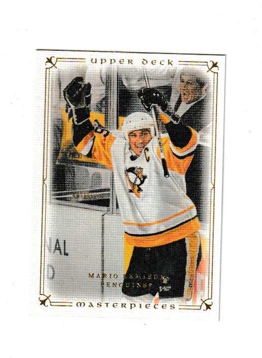 2008-09 UD Masterpieces #86 Mario Lemieux