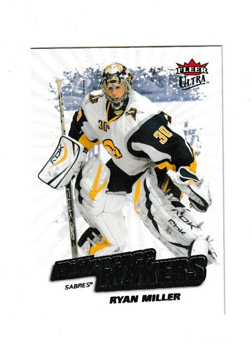 2008-09 Ultra Difference Makers #DM6 Ryan Miller
