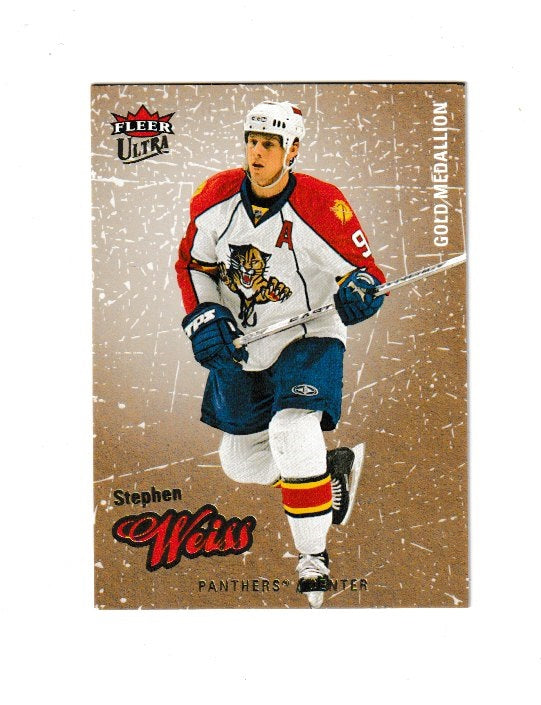 2008-09 Ultra Gold Medallion #30 Stephen Weiss