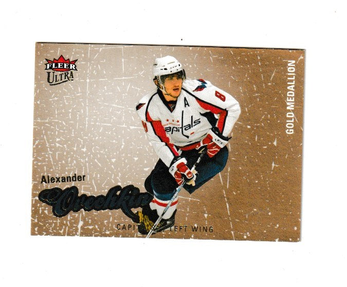 2008-09 Ultra Gold Medallion #96 Alex Ovechkin