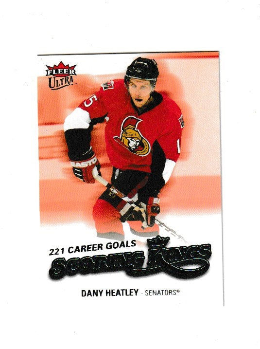 2008-09 Ultra Scoring Kings #SK18 Dany Heatley