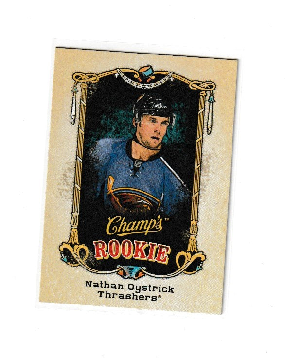 2008-09 Upper Deck Champs Champ's Rookie #163 Nathan Oystrick