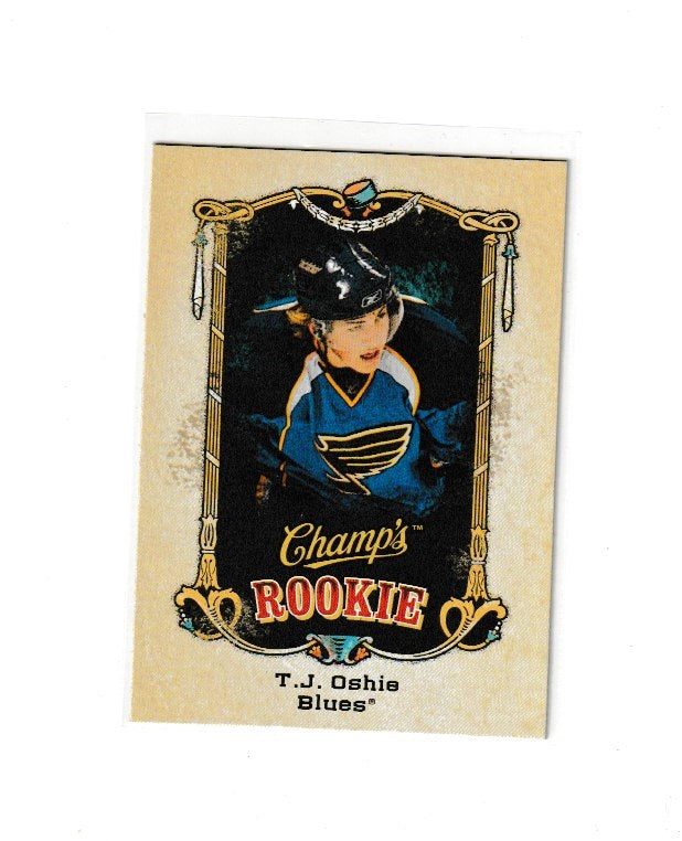 2008-09 Upper Deck Champs Champ's Rookie #180 T.J. Oshie