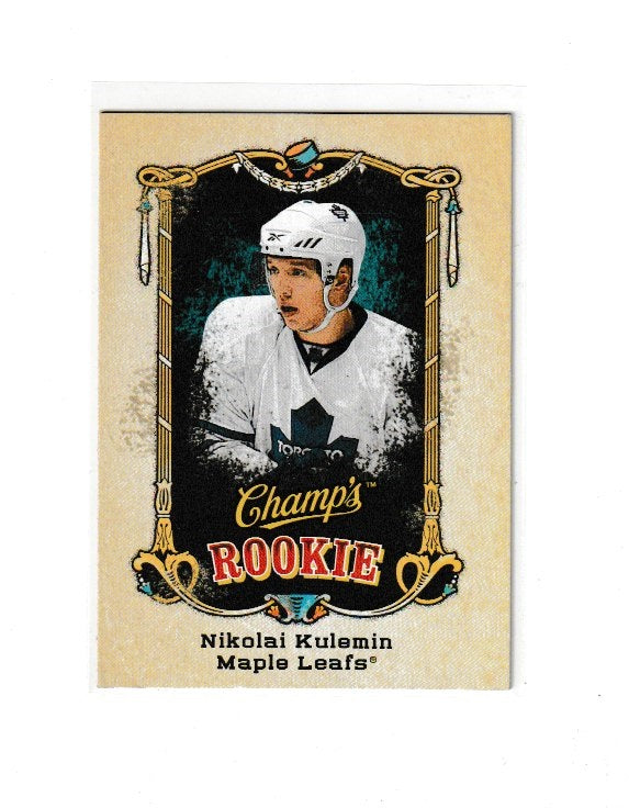 2008-09 Upper Deck Champs Champ's Rookie #186 Nikolai Kulemin