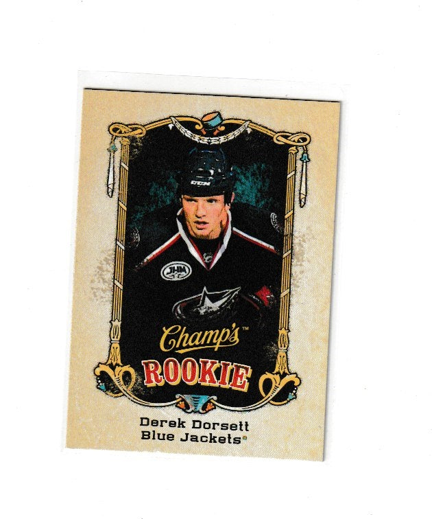 2008-09 Upper Deck Champs Champ's Rookie #190 Derek Dorsett