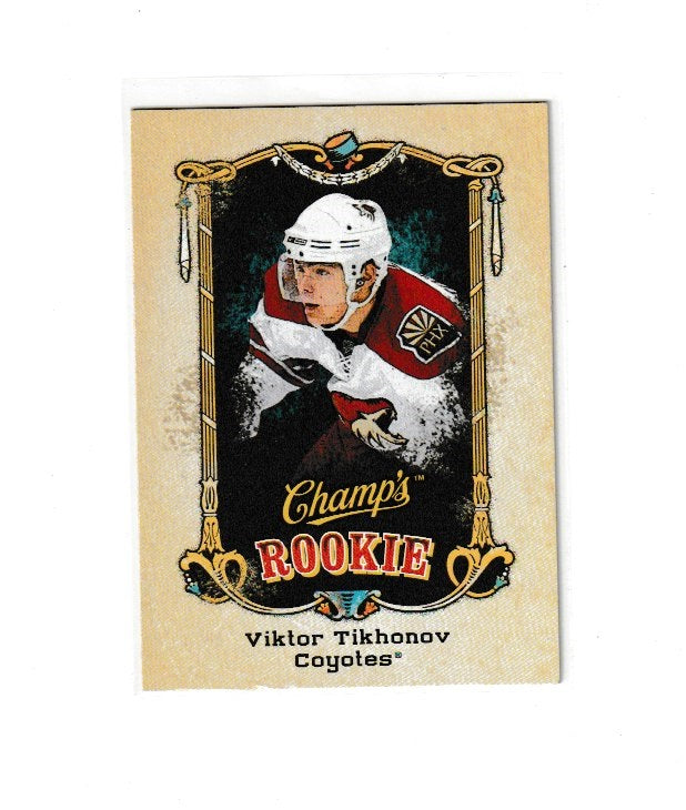 2008-09 Upper Deck Champs Champ's Rookie #197 Viktor Tikhonov