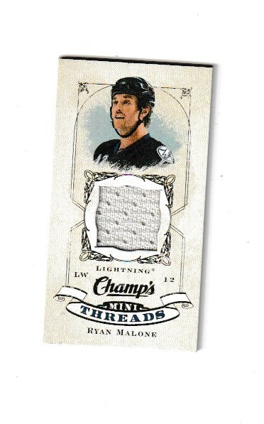 2008-09 Upper Deck Champs Mini Threads #CT-RM Ryan Malone