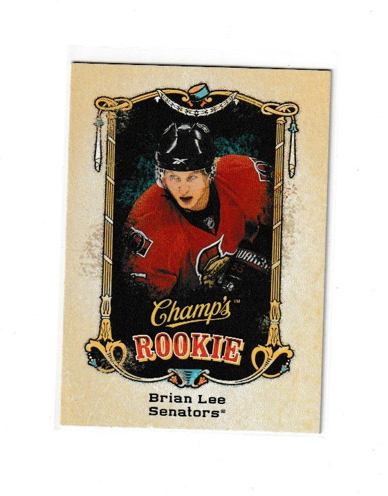 2008-09 Upper Deck Champs Rookie #129 Brian Lee