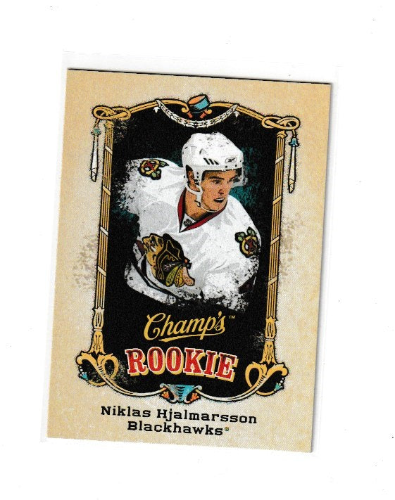 2008-09 Upper Deck Champs Rookie #134 Niklas Hjalmarsson