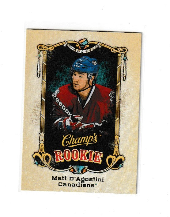 2008-09 Upper Deck Champs Rookie #151 Matt D'Agostini