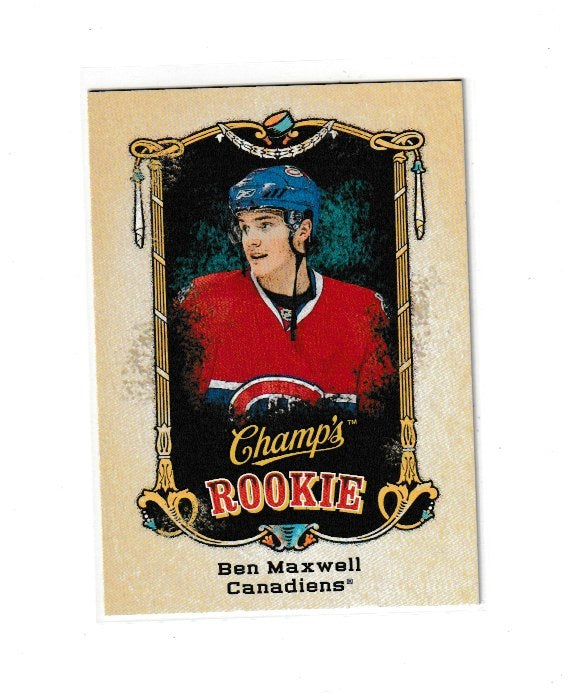 2008-09 Upper Deck Champs Rookie #152 Ben Maxwell