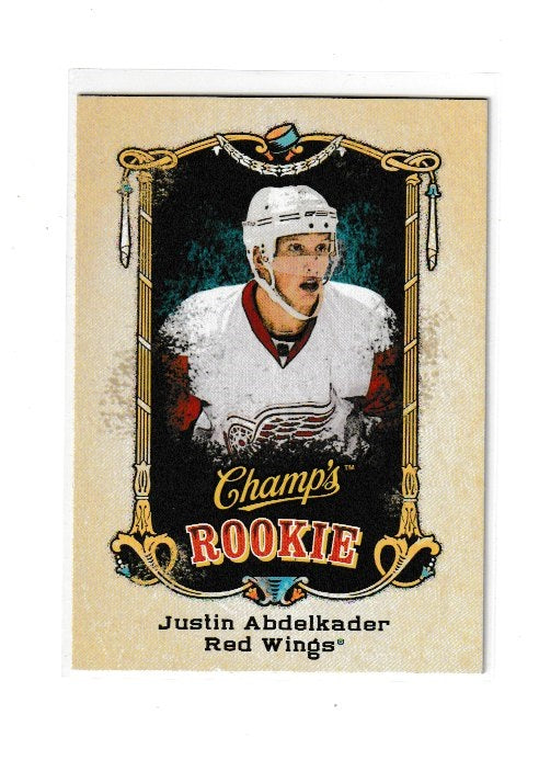 2008-09 Upper Deck Champs Rookies #160 Justin Abdelkader