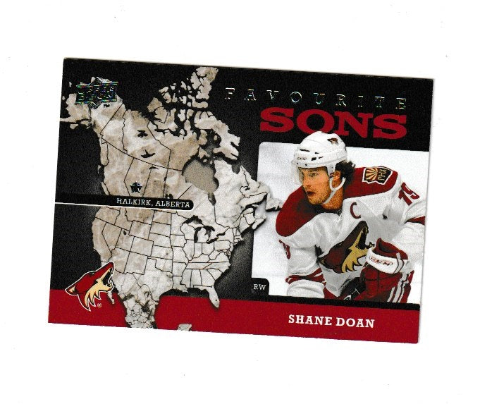 2008-09 Upper Deck Favourite Sons #FS6 Shane Doan