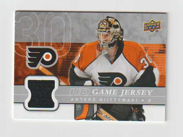 2008-09 Upper Deck Game Jersey #GJ-AN Antero Niittymaki