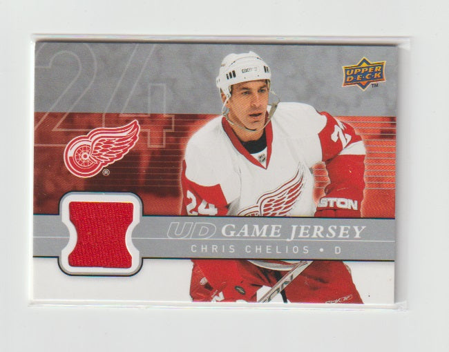 2008-09 Upper Deck Game Jersey #GJ-CC Chris Chelios