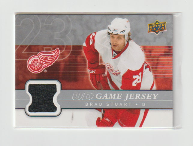 2008-09 Upper Deck Game Jersey #GJ2-BS Brad Stuart