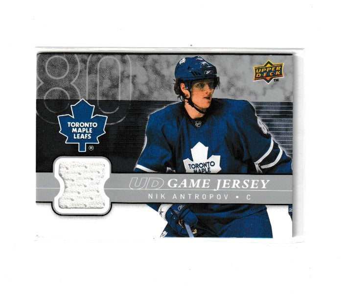 2008-09 Upper Deck Game Jerseys #GJ2-AV Nik Antropov