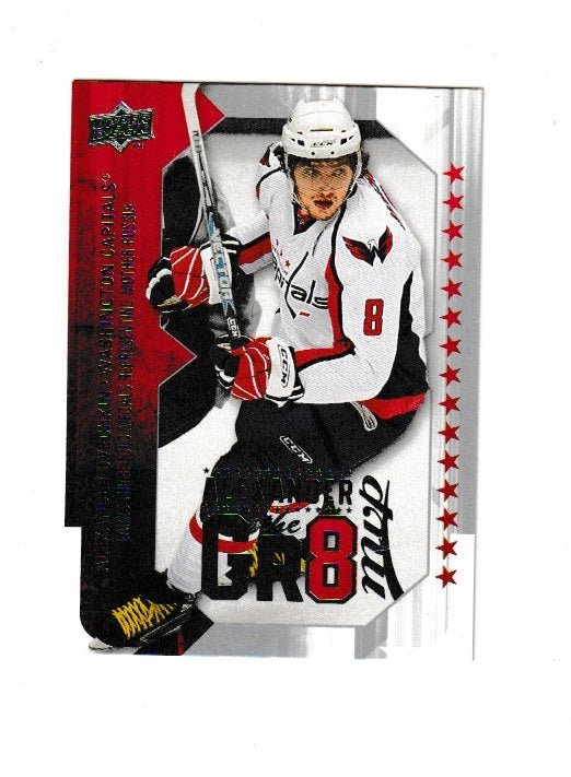 2008-09 Upper Deck MVP Alexander The Gr8 #A06 Alexander Ovechkin