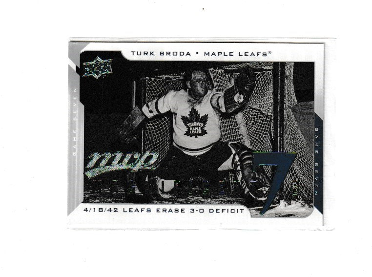 2008-09 Upper Deck MVP Magnificent 7 #M7-TB Turk Broda