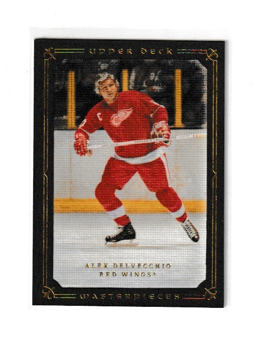 2008-09 Upper Deck Masterpieces Brown #67 Alex Delvecchio