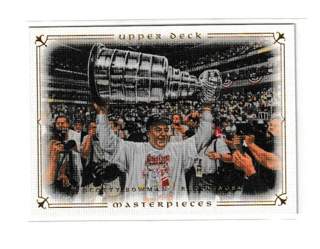 2008-09 Upper Deck Masterpieces #44 Scotty Bowman