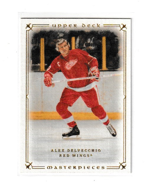 2008-09 Upper Deck Masterpieces #67 Alex Delvecchio