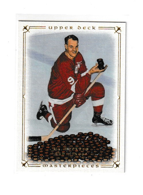 2008-09 Upper Deck Masterpieces #80 Gordie Howe