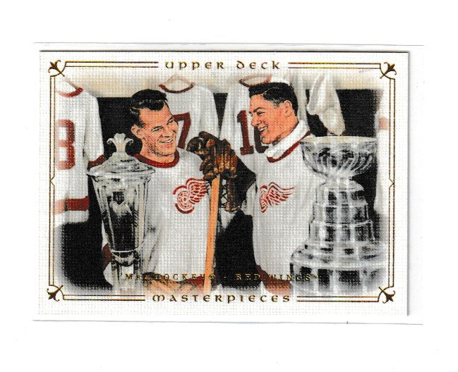 2008-09 Upper Deck Masterpieces #85 Gordie Howe