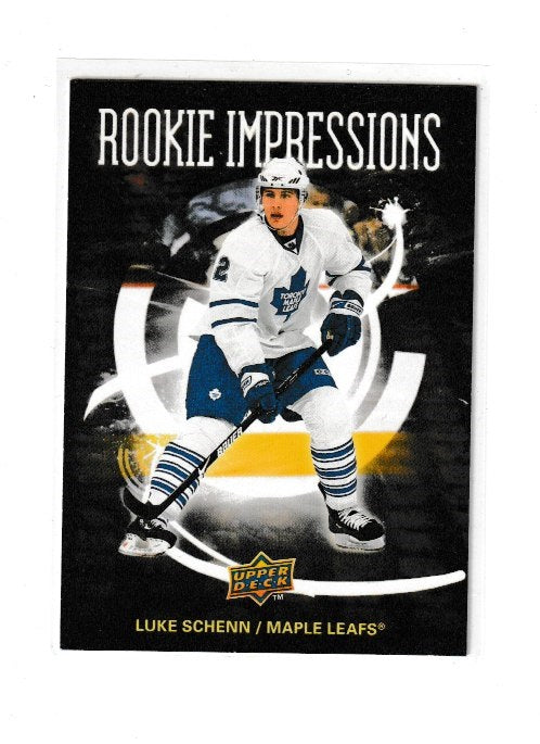 2008-09 Upper Deck Rookie Impressions #RI23 Luke Schenn