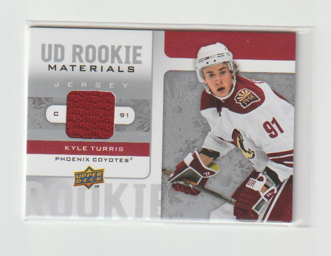 2008-09 Upper Deck Rookie Materials #RM-KT Kyle Turris
