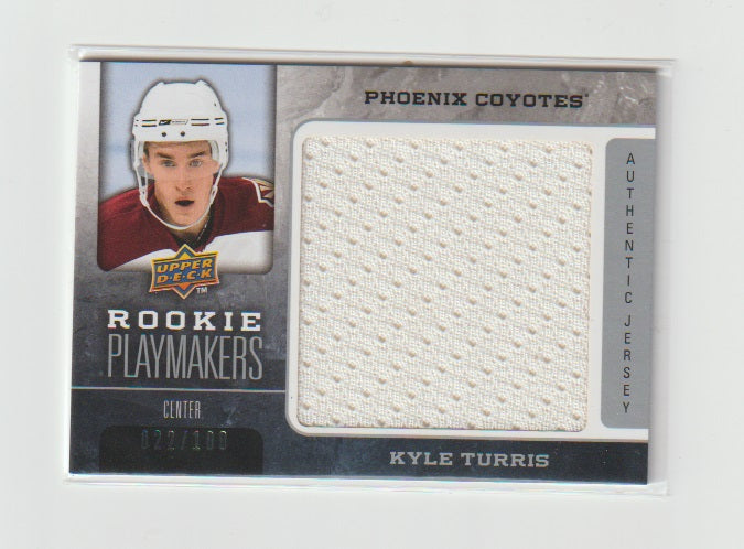 2008-09 Upper Deck Rookie Playmakers #RP-KT Kyle Turris