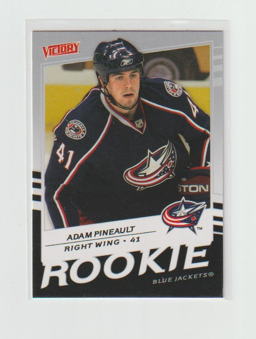 2008-09 Upper Deck Victory Rookies #249 Adam Pineault