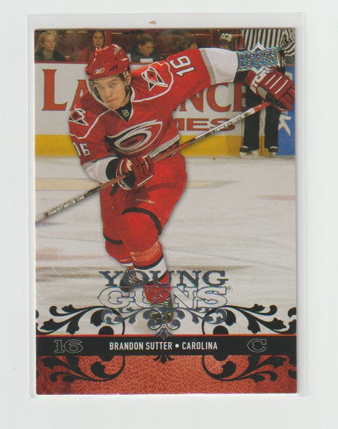 2008-09 Upper Deck Young Guns Rookies #204 Brandon Sutter