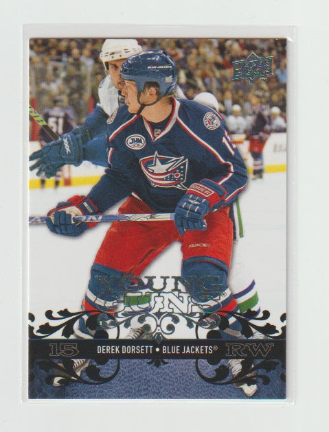 2008-09 Upper Deck Young Guns Rookies #465 Derek Dorsett