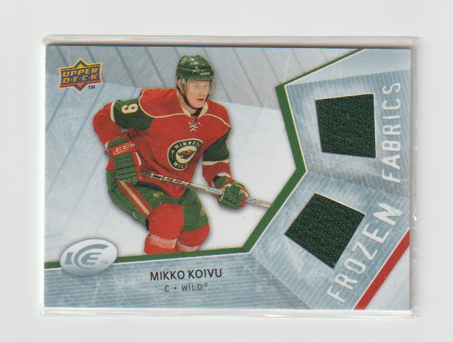 2008-09 Upper Deck Ice Frozen Fabrics #FF-MK Mikko Koivu